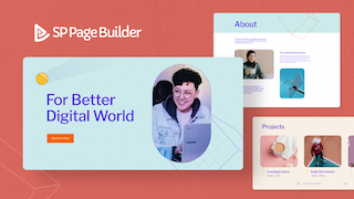 SP Page Builder 最新版型 - Tech Agency